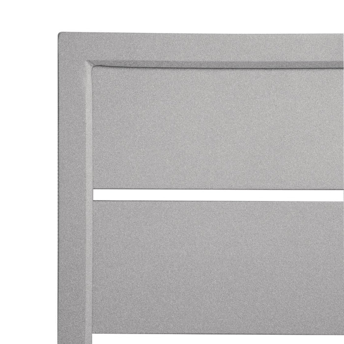 Bolero Aluminium Square Table Top Light Grey 700mm Bolero