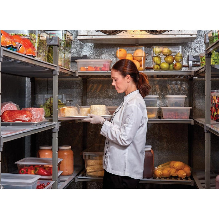 Cambro Camshelving Basics Plus 4 Tier Shelving Starter Unit 1830 x 765 x 460mm Cambro