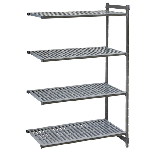 Cambro Camshelving Basics Plus Add-On Unit 4 Tier With Vented Shelves 1830(H)x 1175(W)x 540(D)mm Cambro