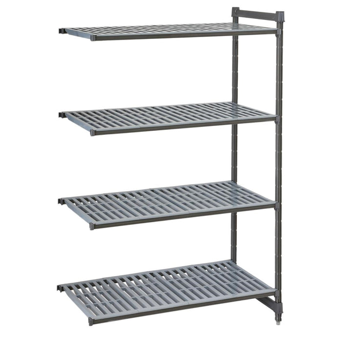 Cambro Camshelving Basics Plus Add-On Unit 4 Tier With Vented Shelves 1830(H)x 1175(W)x 540(D)mm Cambro