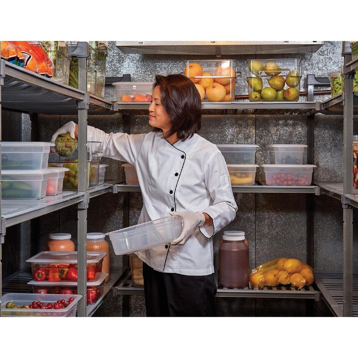 Cambro Camshelving Basics Plus 4 Tier Shelving Starter Unit 1630 x 1220 x 610mm Cambro