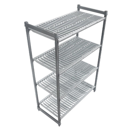 Cambro Camshelving Basics Plus 4 Tier Shelving Starter Unit 1630 x 915 x 610mm Cambro