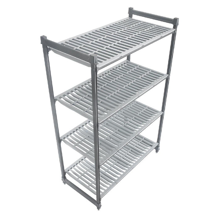 Cambro Camshelving Basics Plus 4 Tier Shelving Starter Unit 1630 x 915 x 610mm Cambro