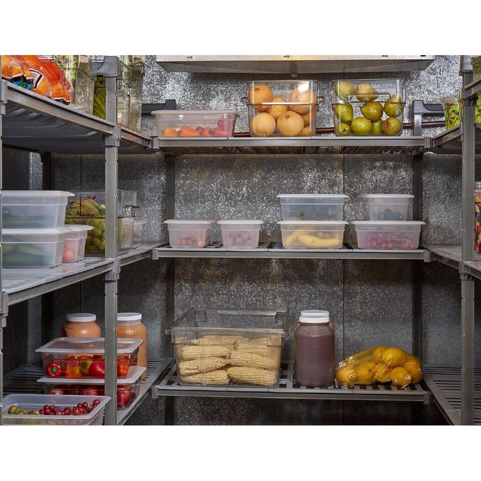 Cambro Camshelving Basics Plus 4 Tier Shelving Starter Unit 1630 x 1525 x 610mm Cambro