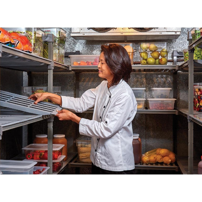 Cambro Camshelving Basics Plus 4 Tier Shelving Starter Unit 1630 x 915 x 610mm Cambro
