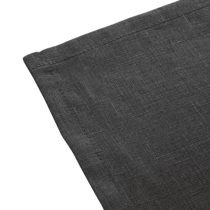 Olympia Linen Table Napkin Black 400x400mm (12 Pack) Olympia
