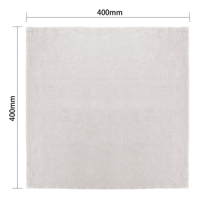 Olympia Linen Table Napkin Sand 400x400mm (12 Pack) Olympia