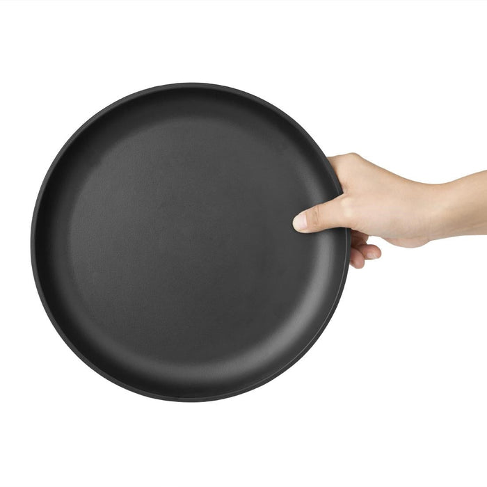 Olympia Kristallon Fusion Melamine Coupe Plates 230 x 35mm (6 Pack) Olympia