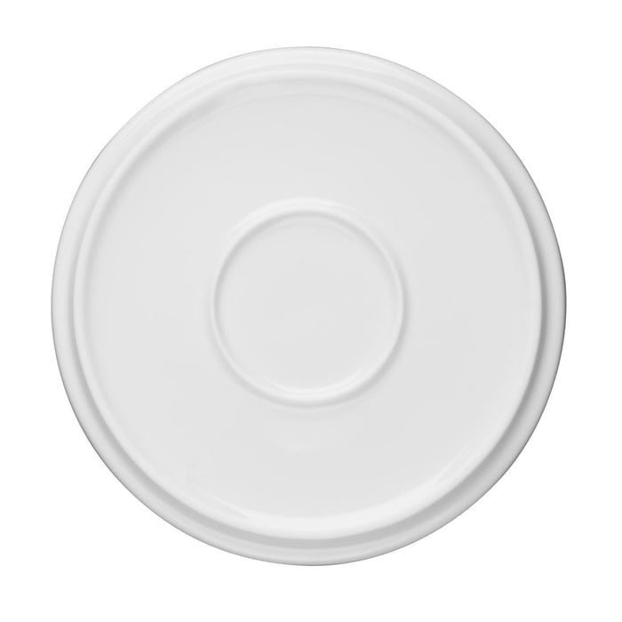 Olympia Whiteware Flat Round Plates 150mm (6 Pack) Olympia