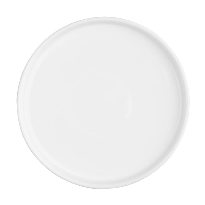 Olympia Whiteware Flat Round Plates 210mm (6 Pack) Olympia