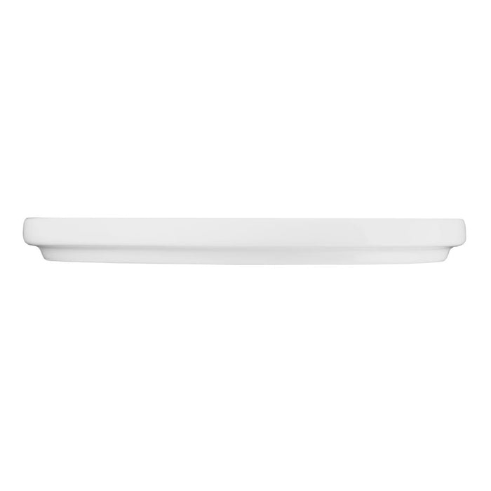 Olympia Whiteware Flat Round Plates 210mm (6 Pack) Olympia