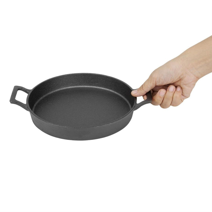 Olympia Cast Iron Round Eared Dish 200mm Olympia