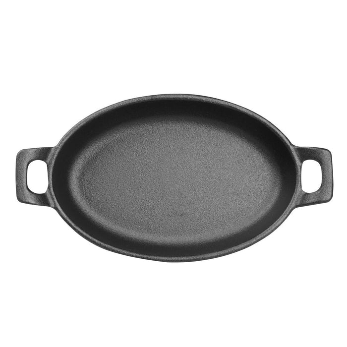 Olympia Cast Iron Oval Eared Dish 180x120mm Olympia