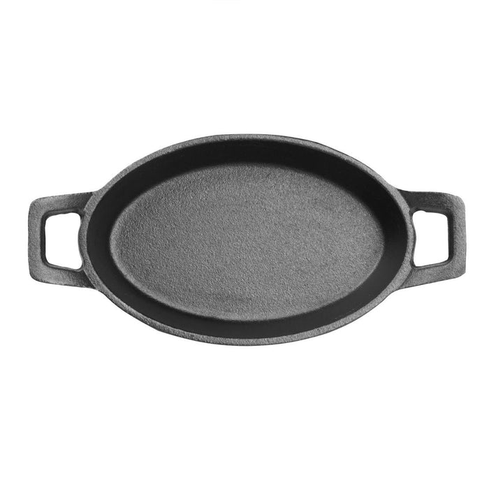 Olympia Cast Iron Oval Eared Dish 150x100mm Olympia