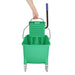 Jantex 30ltr Mop Bucket with Foot Pedal release - Green Jantex