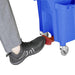 Jantex 30ltr Mop Bucket with Foot Pedal release - Blue Jantex