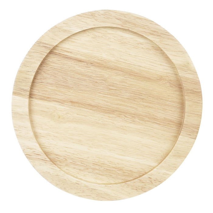 Olympia Hevea Board for Cast Iron Round Dish 254mm for GJ556 Olympia