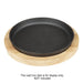 Olympia Hevea Board for Cast Iron Round Dish 254mm for GJ556 Olympia
