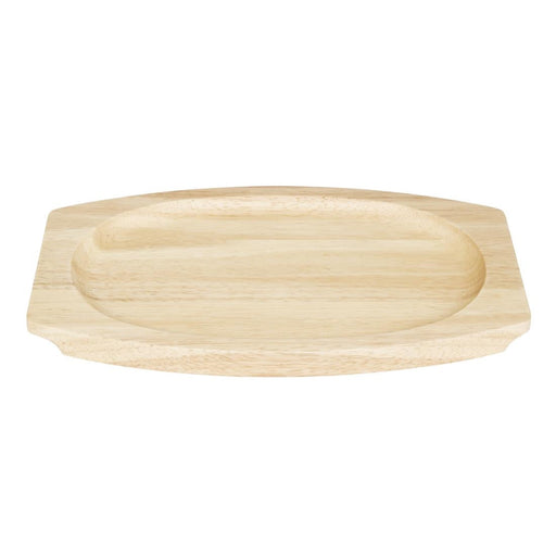 Olympia Hevea Board for Cast Iron Oval Sizzler 335x205mm for GJ557 Olympia