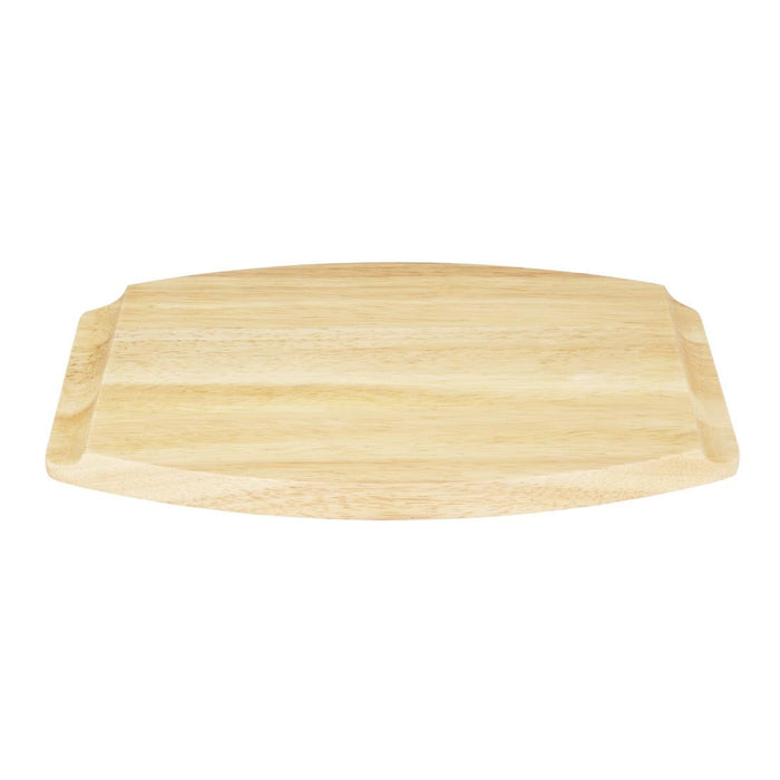 Olympia Hevea Board for Cast Iron Oval Sizzler 335x205mm for GJ557 Olympia