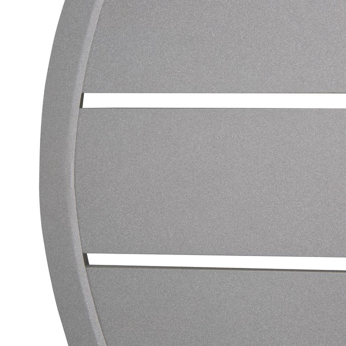 Bolero Aluminium Round Table Top Light Grey 580mm Bolero