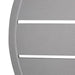 Bolero Aluminium Round Table Top Light Grey 580mm Bolero