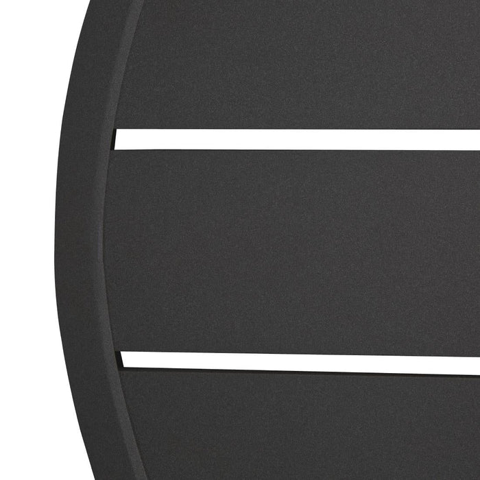 Bolero Aluminium Round Table Top Black 580mm Bolero