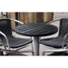 Bolero Aluminium Round Table Top Black 580mm Bolero