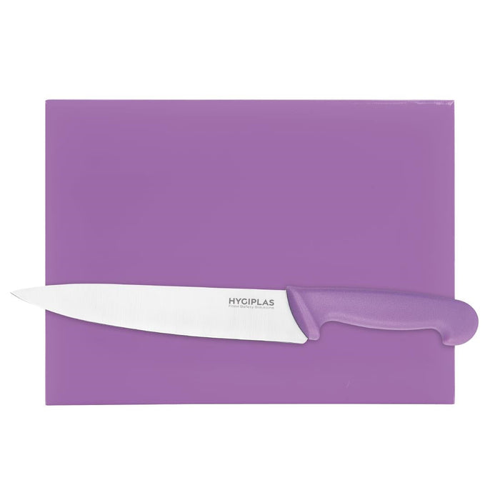 Hygiplas High Density Purple Chopping Board Small 305x229x12mm Hygiplas