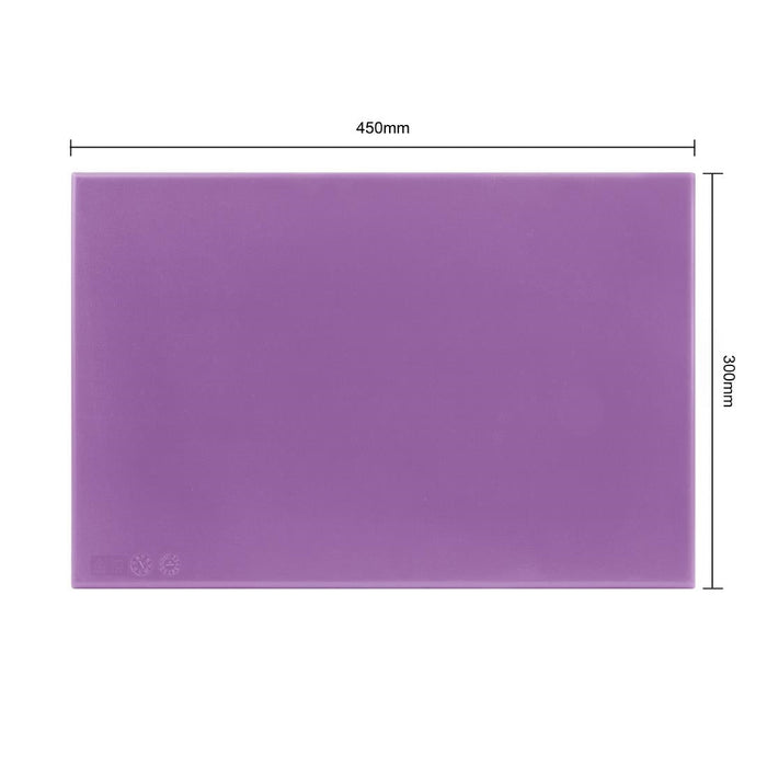 Hygiplas High Density Purple Chopping Board 450x300x25mm Hygiplas