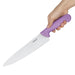 Hygiplas Cooks Knife Purple 25cm Hygiplas