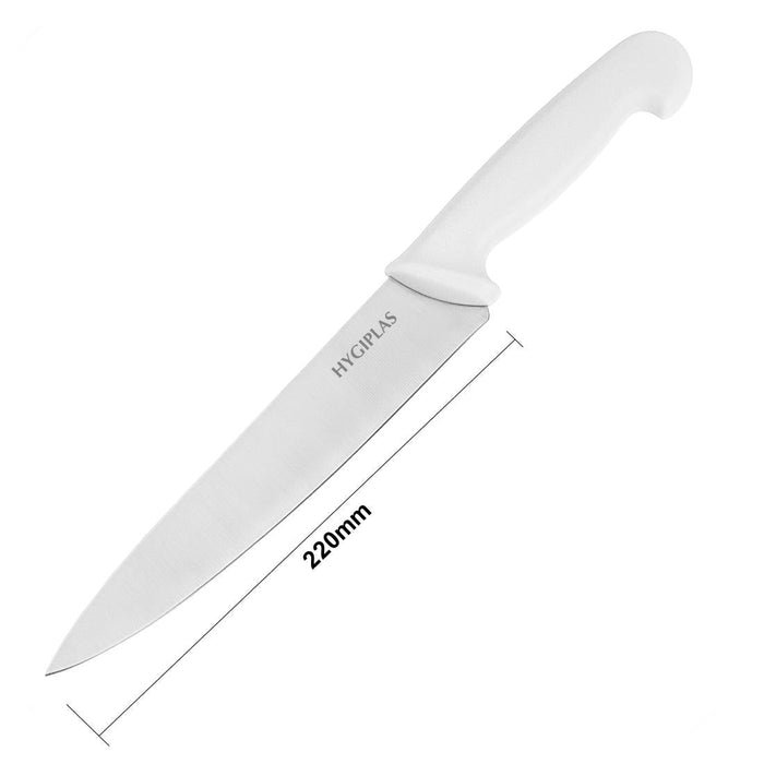 Hygiplas Cooks Knife White 21.8cm Hygiplas