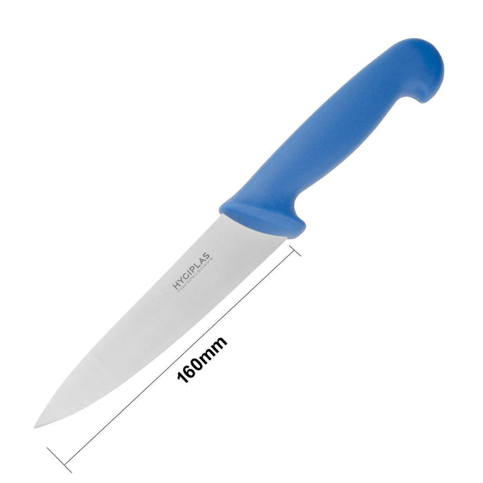 Hygiplas Cooks Knife Blue 16cm Hygiplas