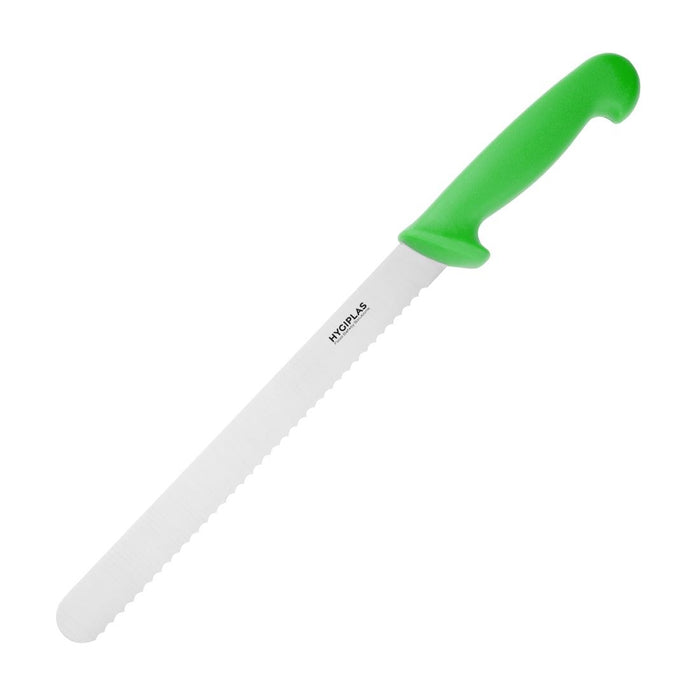 Blade Length: 10". Weight: 100g. Green for salads & fruits