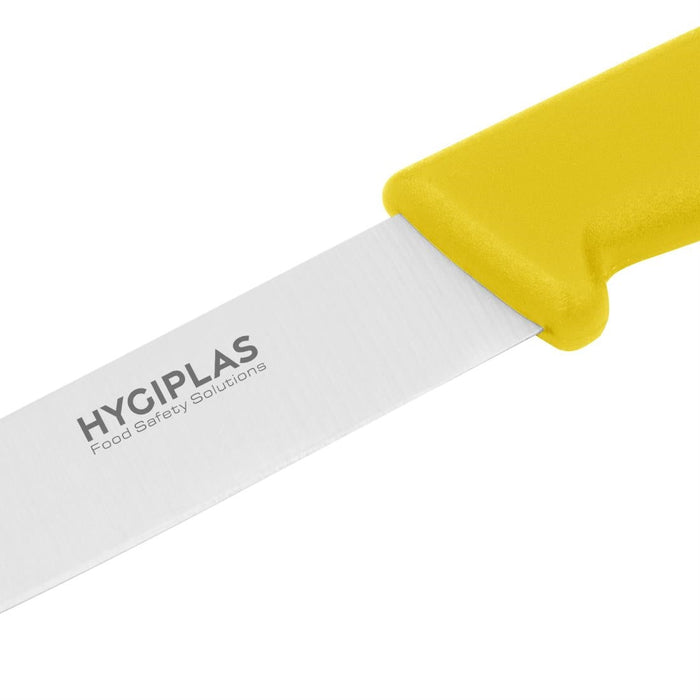 Hygiplas Paring Knife Yellow 8.3cm Hygiplas