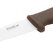 Hygiplas Vegetable Knife Serrated Brown 10.5cm Hygiplas
