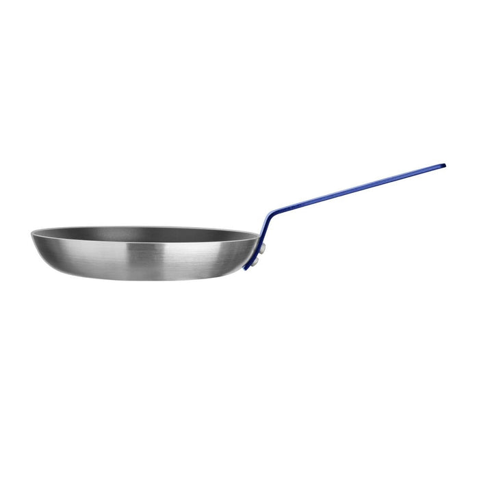 Hygiplas Aluminium Non-stick Teflon Platinum Plus Frying Pan with Blue Handle 24cm Hygiplas