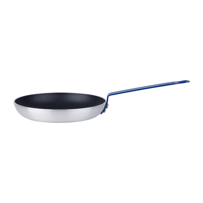 Hygiplas Aluminium Non-stick Teflon Platinum Plus Frying Pan with Blue Handle 28cm Hygiplas