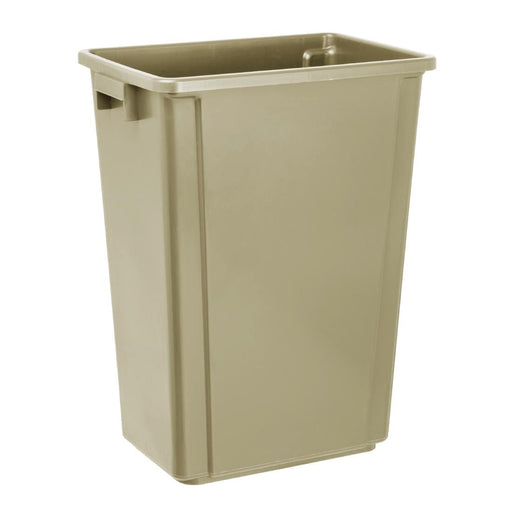 Jantex Slim Bin Beige 60Ltr Jantex