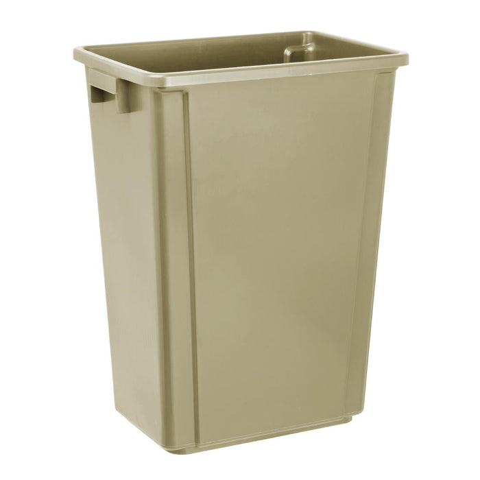 Jantex Slim Bin Beige 60Ltr Jantex