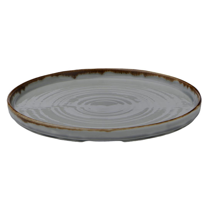 Dudson Harvest Walled Plates Grey 210mm (6 Pack) Dudson