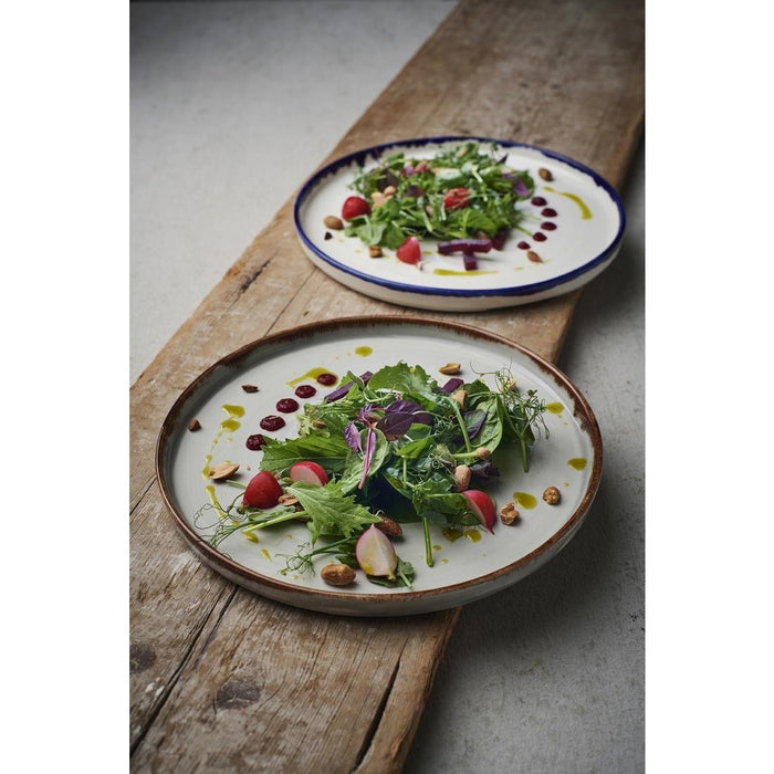 Dudson Harvest Walled Plates Ink 210mm (6 Pack) Dudson