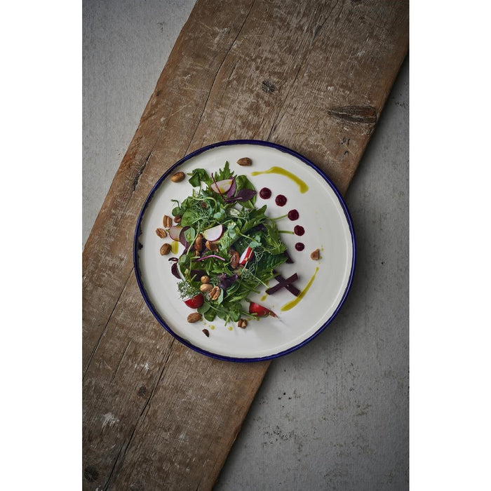 Dudson Harvest Walled Plates Ink 210mm (6 Pack) Dudson