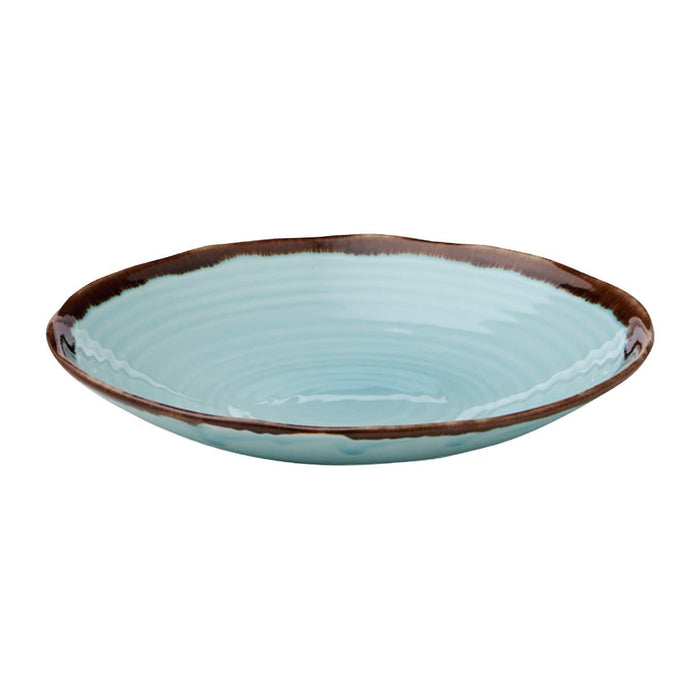 Dudson Harvest Organic Coupe Bowls Turquoise 250mm (12 Pack) Dudson