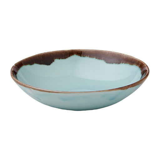 Dudson Harvest Coupe Bowls Turquoise 182mm (12 Pack) Dudson