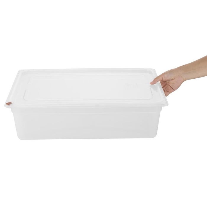 Hygiplas Click Polypropylene 1/1 Gastronorm Tray 150mm (2 Pack) Hygiplas