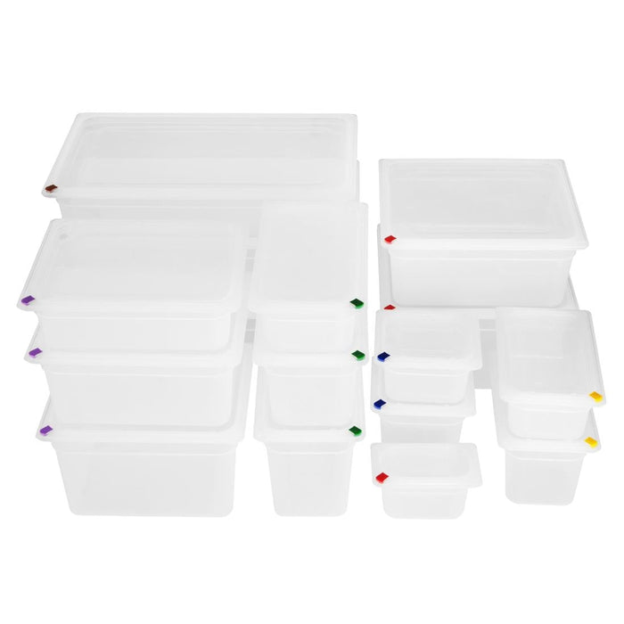 Hygiplas Click Polypropylene 1/1 Gastronorm Tray 150mm (2 Pack) Hygiplas