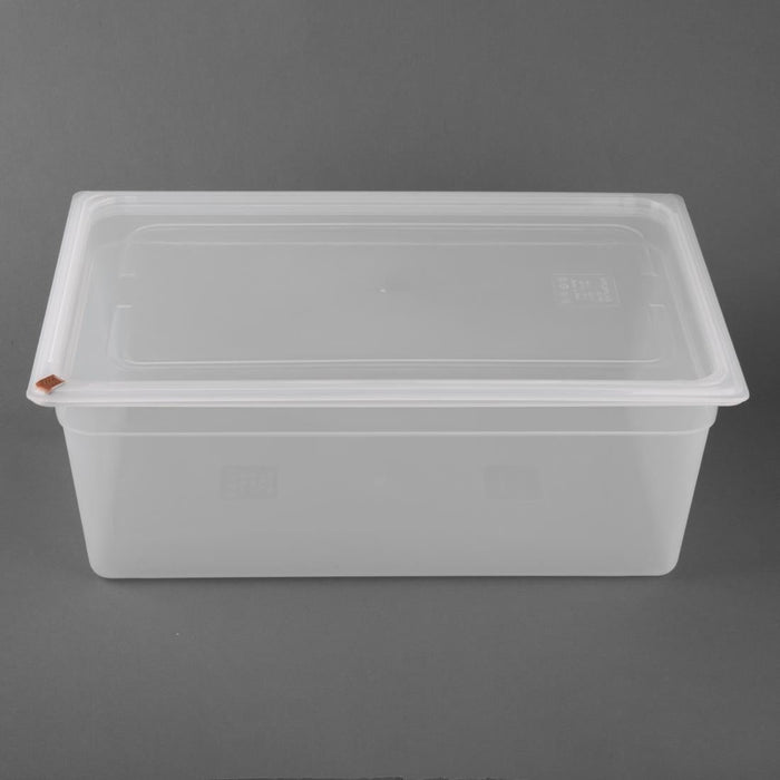 Hygiplas Click Polypropylene 1/1 Gastronorm Tray 200mm (2 Pack) Hygiplas