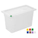 Hygiplas Click PP GN Container 1/3 with Lid & 7 Colour Clips 200mm 6.9Ltr (4 Pack) Hygiplas