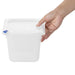 Hygiplas Click PP GN Container 1/6 with Lid & 7 Colour Clips 150mm 2.2Ltr (4 Pack) Hygiplas